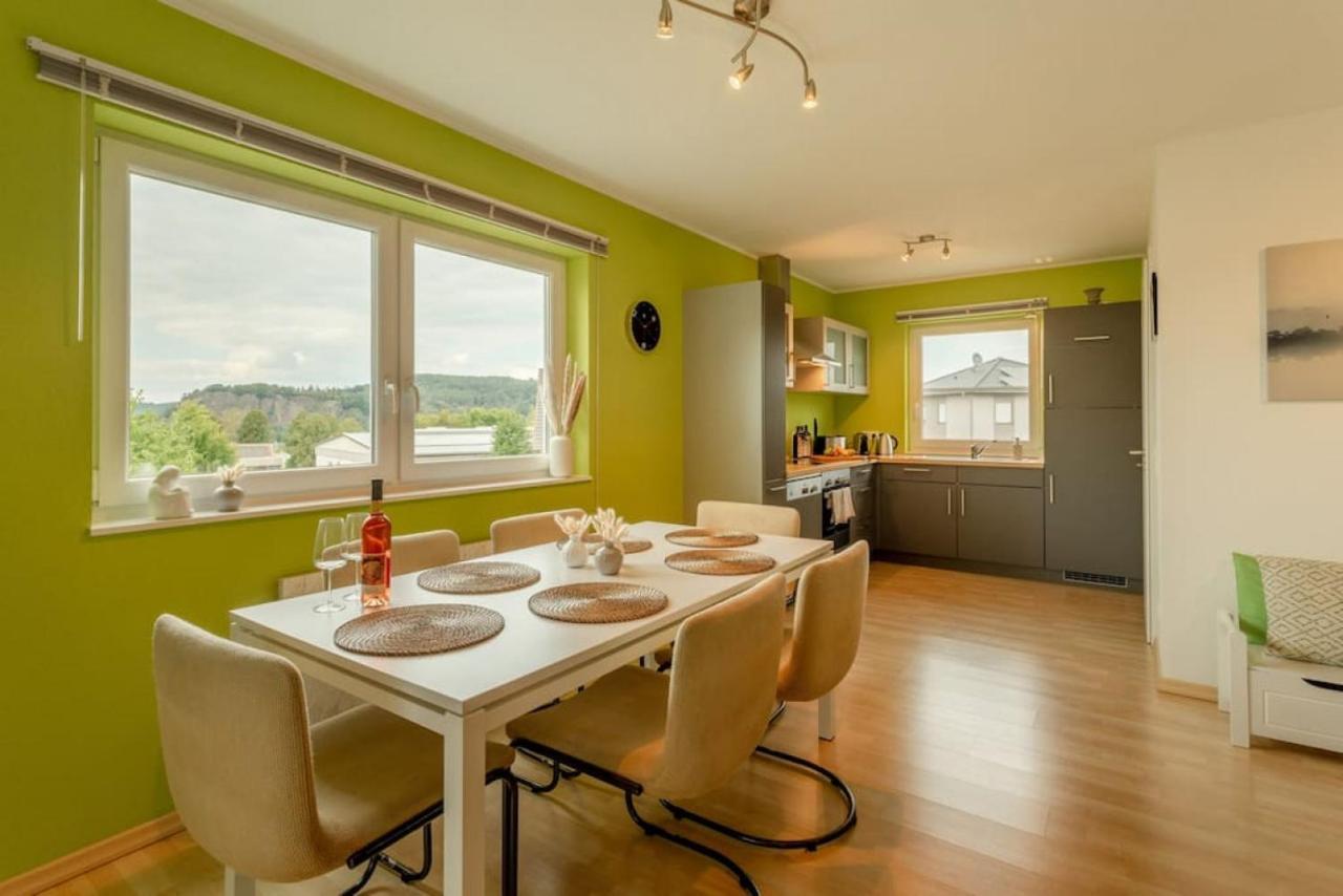 Dolomites Bungalow Eifelsteig W View Terrace Bbq Gerolstein Luaran gambar